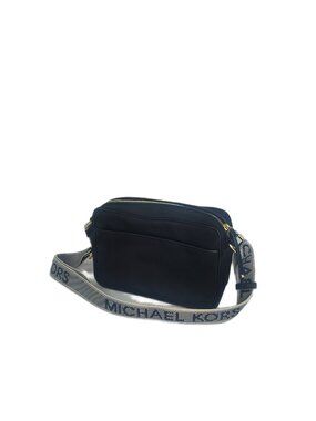 Michael Kors Jet Set Large Nylon Gabardine Crossbody Bag - Black - NWOT